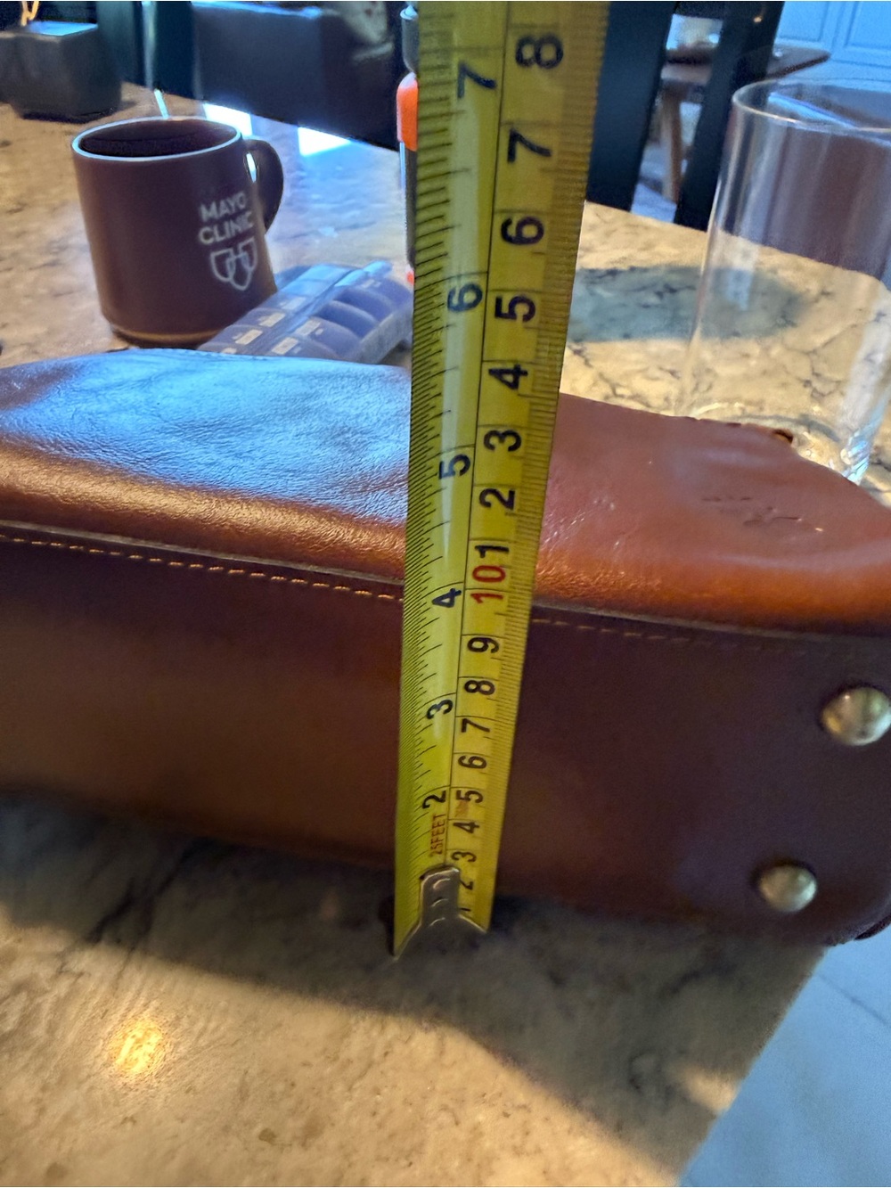 Patricia Nash Chestnut Braided Leather Shoulder Bag - Picture 11 of 13